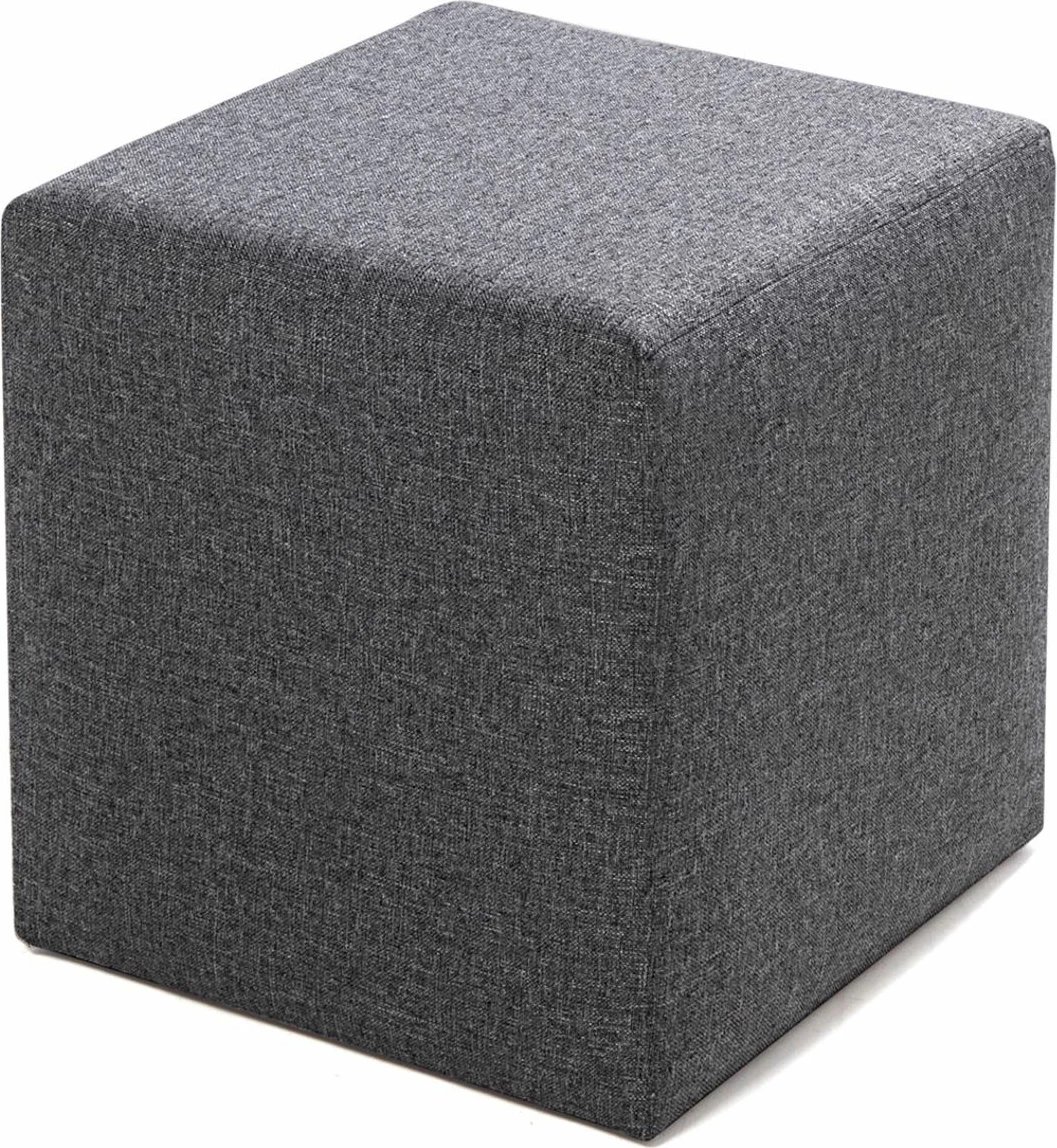 Puf katror, ngjyrë gri, Atelier del Sofa, 40x40x42cm