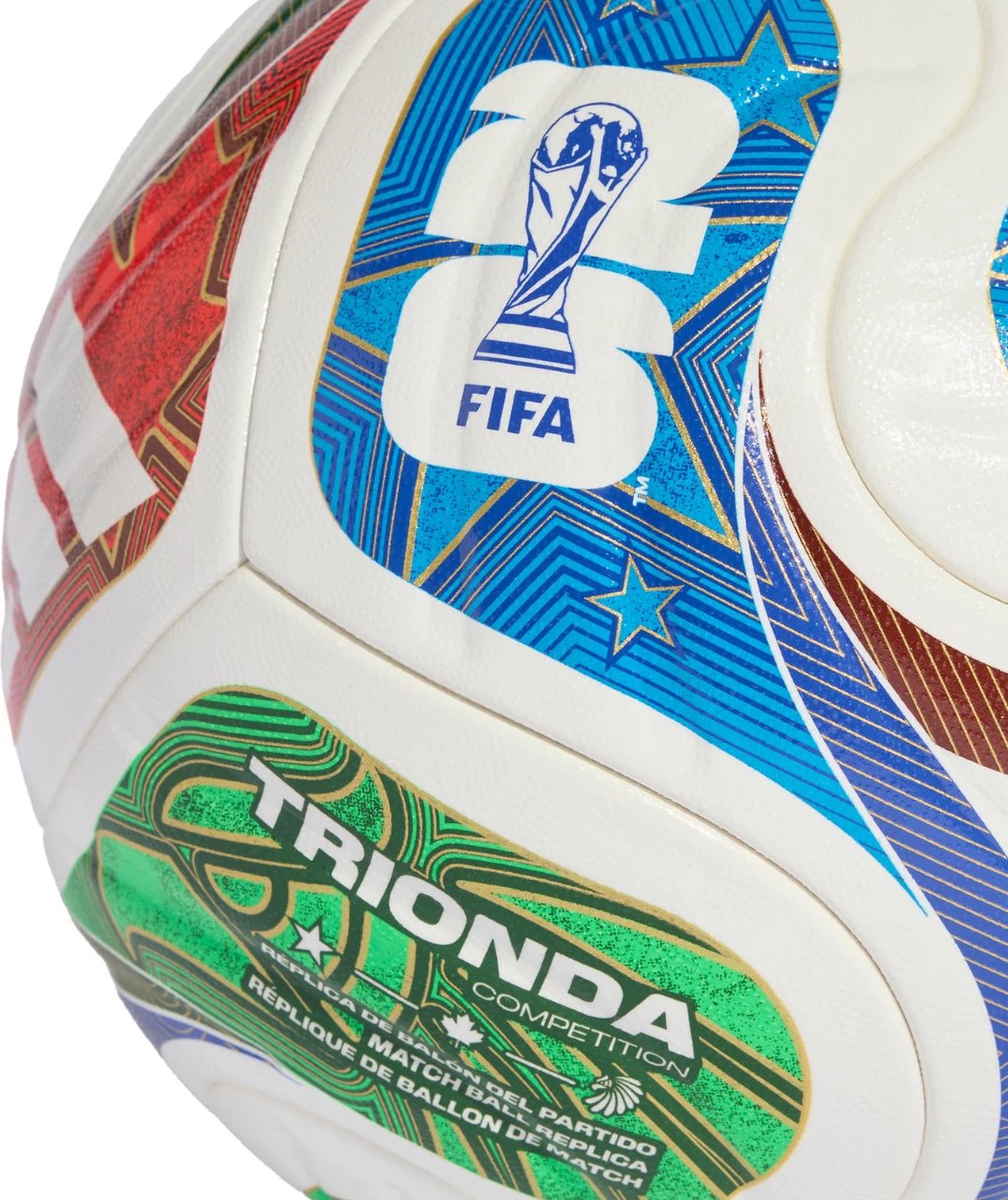 Top futbolli adidas për meshkuj, i bardhë