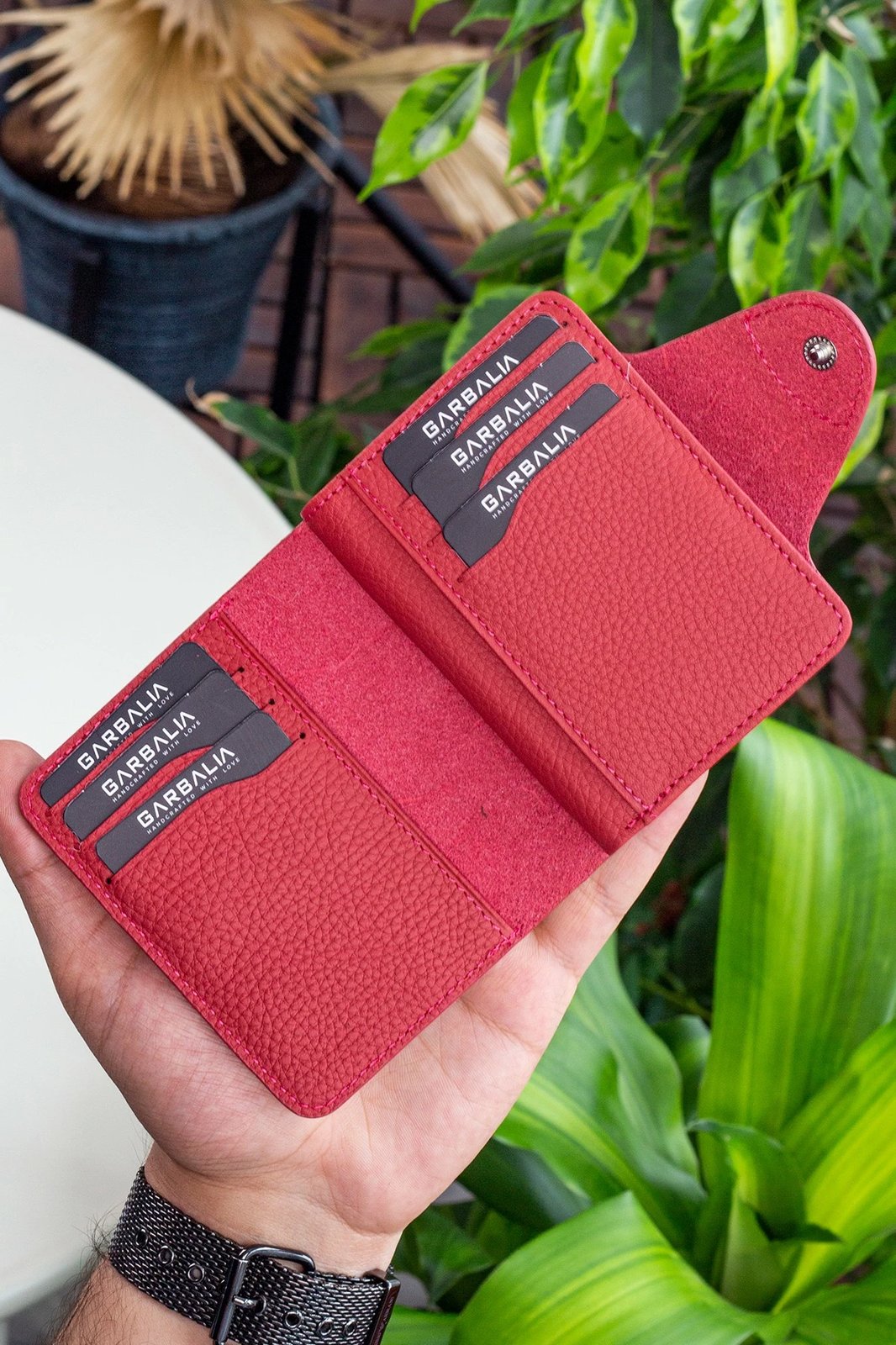 Mbajtëse kartelash Zoozie Bags, Luzern, ngjyrë Dusty Rose