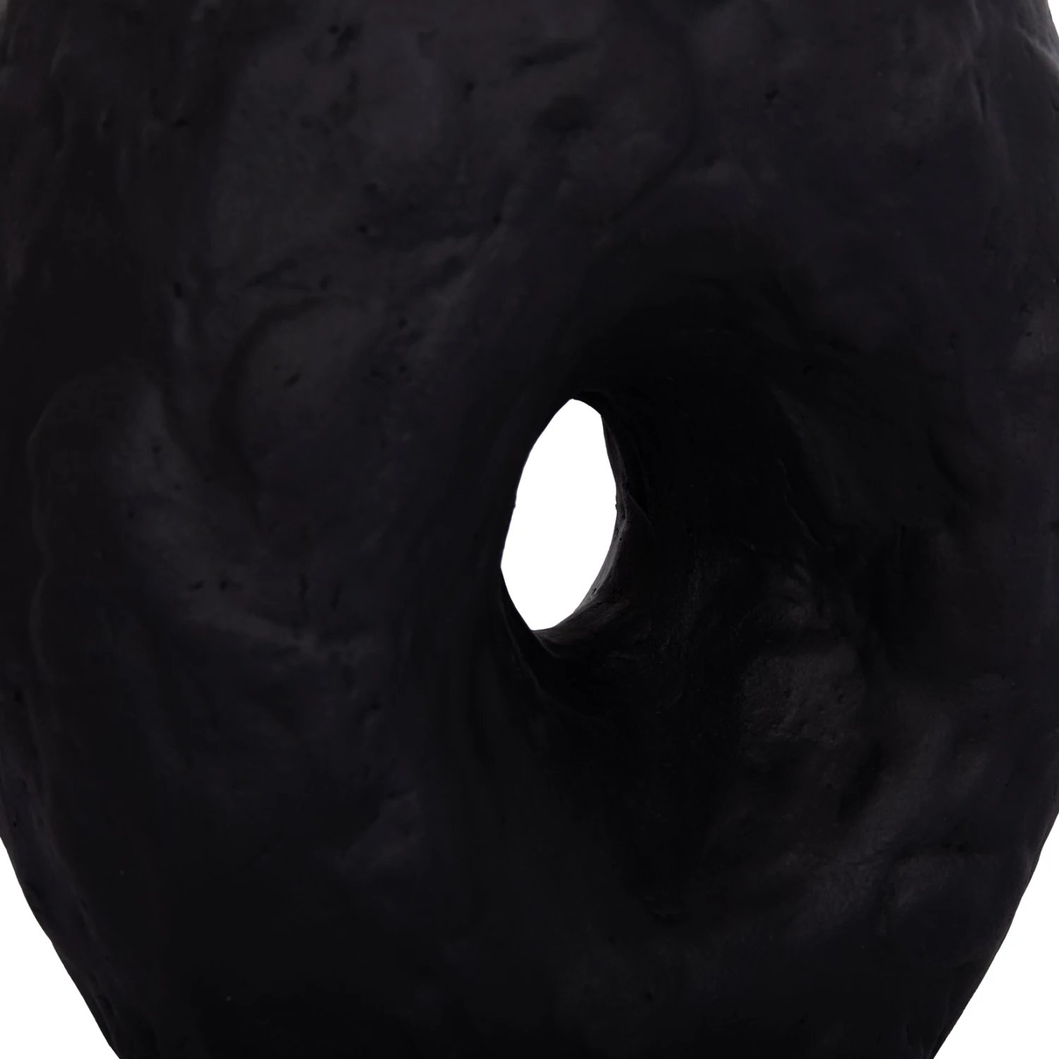 Vazo dekorative tavoline NAMENTIS, terrakotë, ngjyrë e zezë, FH4673.01S, 22x13x28cm