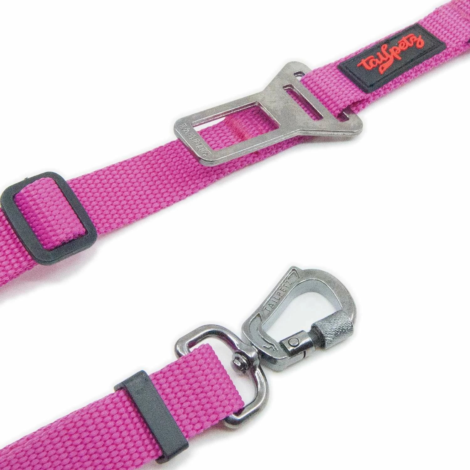 Litar për qen, ngjyrë fuchsia, Paws & Whiskers, për udhëtime