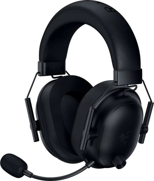 Kufje gaming wireless Razer BlackShark V2 HyperSpeed, 2.4 GHz + Bluetooth 5.2, mikrofon HyperClear, drajvera 50 mm TriForce, bateri 70 orë, USB-C, black