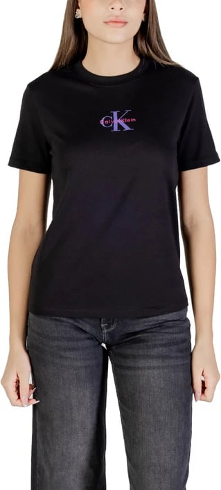 Maicë Calvin Klein Jeans femra e zezë