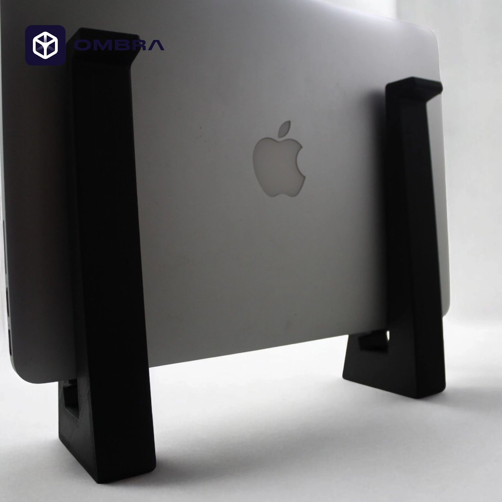 Mbajtëse "Standing" vertikal dhe horizontal për laptop, e zezë