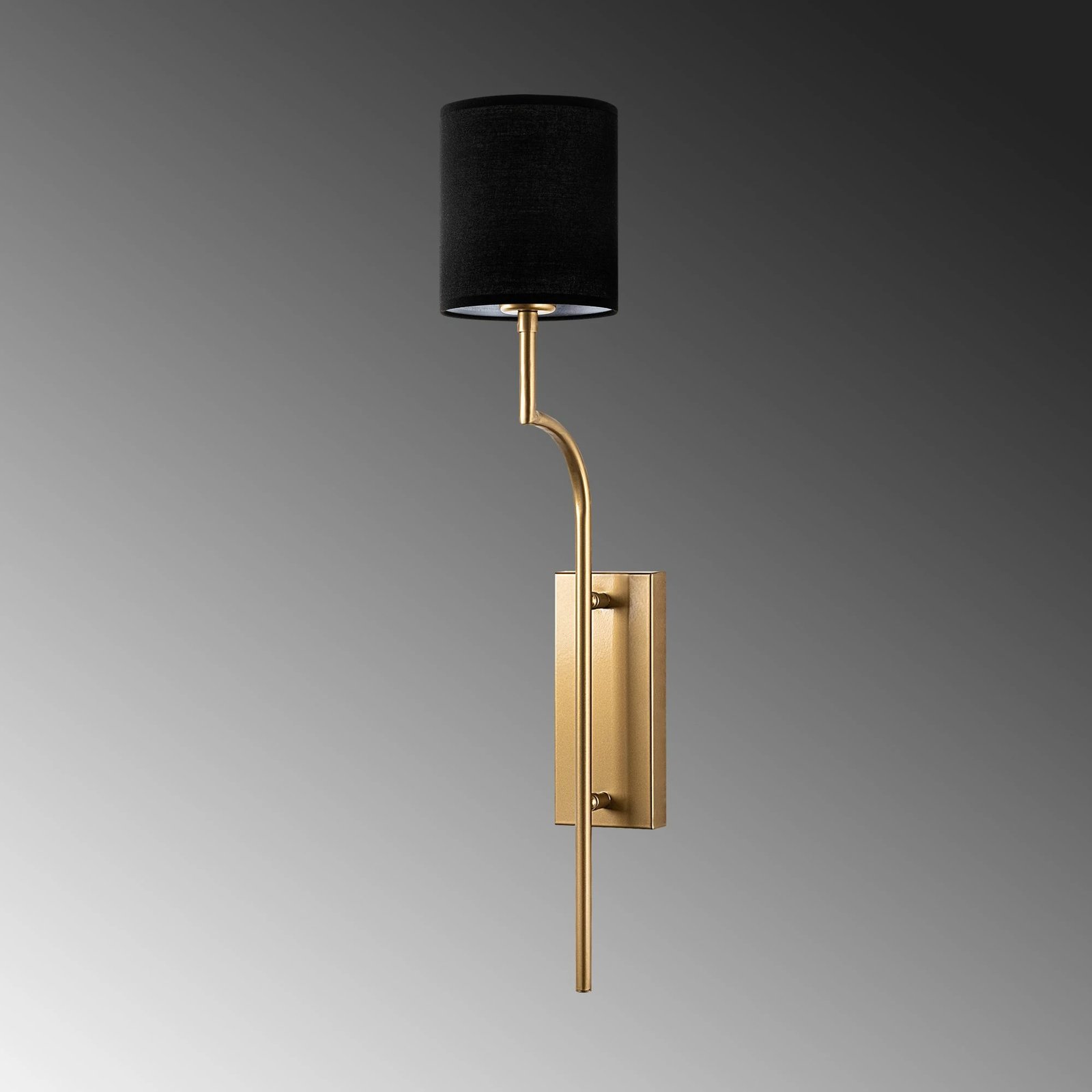 Llambë muri Opviq, Lumora - 15336, ngjyrë ari dhe e zezë