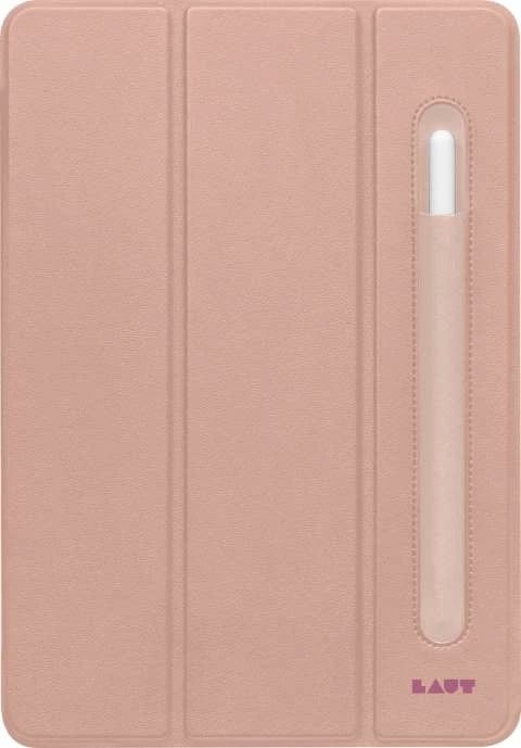 Mbështjellës LAUT Huex Folio për iPad Pro 12.9" 4/5/6G, me mbajtëse për Apple Pencil, Rozë