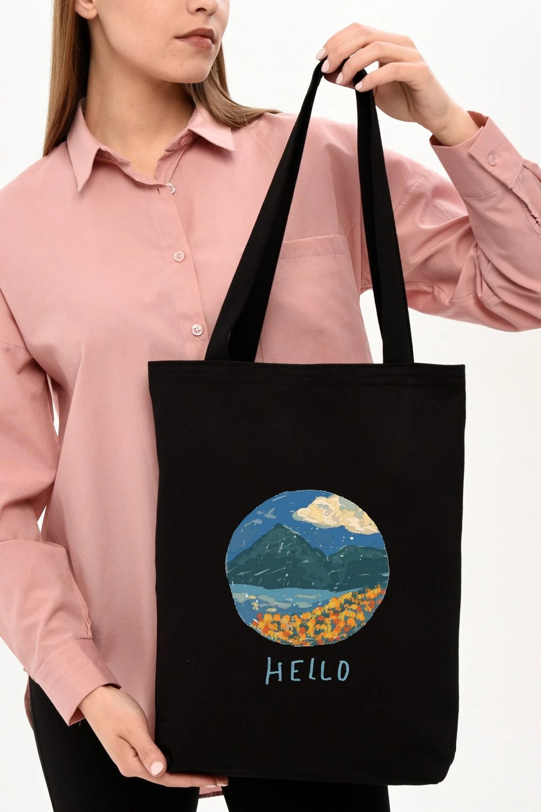 Çantë tote Zoozie Bags, e zezë, 1468
