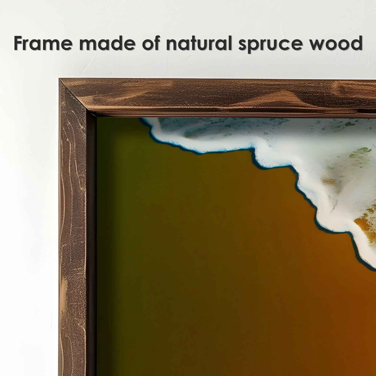 Pikturë dekorative me kornizë, MDF, Wallity, EMR032, shumëngjyrëshe, 40x120x3.5cm