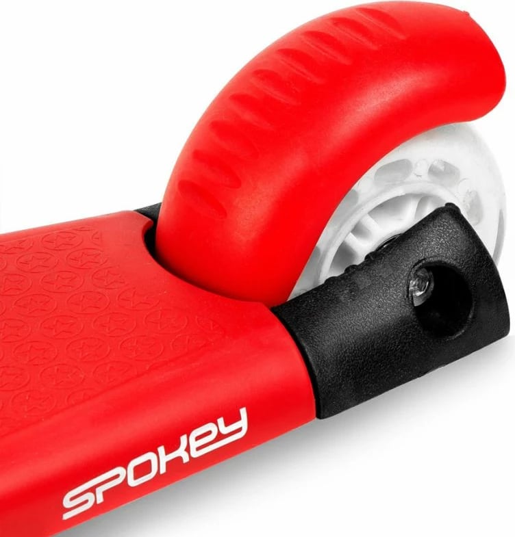 Scooter Spokey Tripla 3in1 për fëmijë, ngjyrë e kuqe