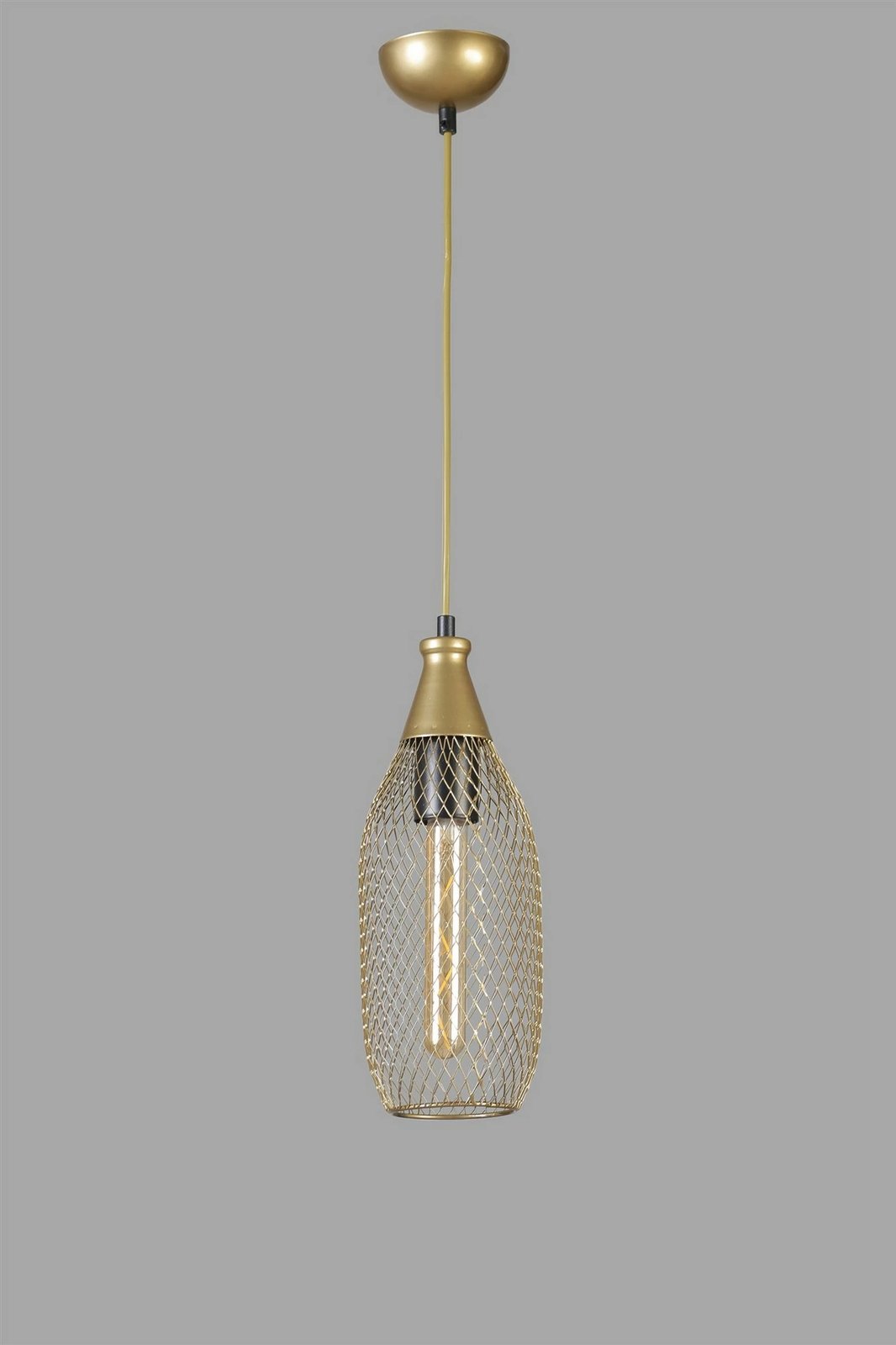 Llambë tavani Opviq, Rio Tekli, ngjyrë ari, 12x70cm Llambë tavani Opviq, Rio Tekli, ngjyrë ari, 12x70cm