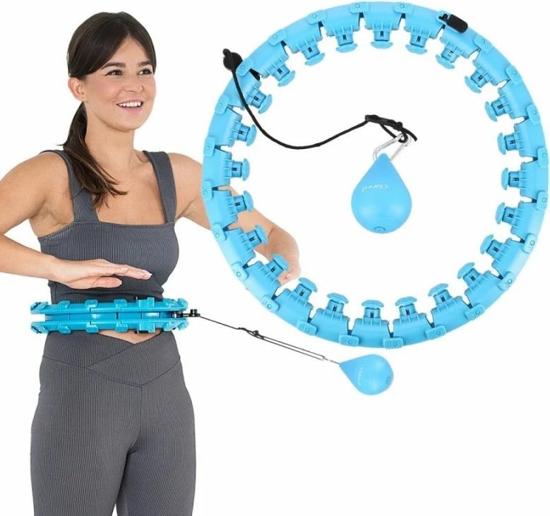 Hula hoop me peshë HMS, blu