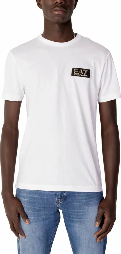 Maicë për meshkuj EA7 Emporio Armani, e bardhë