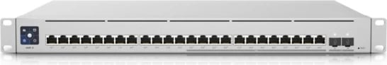 Switch rrjeti Ubiquiti USW-Enterprise-24-PoE, 24 porta 2.5G, PoE, i bardhë