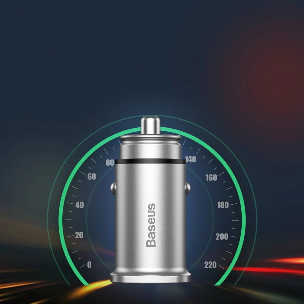 Karikues veture Baseus Square CCALL-DS01, 2x USB, 30W, i zi