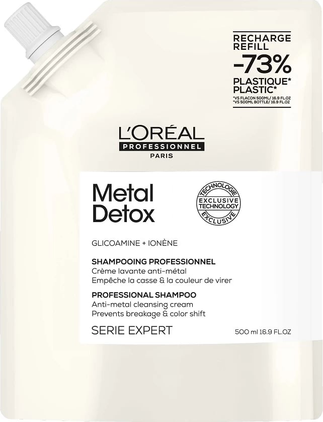 Shampon për femra L'Oreal Professionnel Serie Expert Metal Detox Protective Refill 500ml