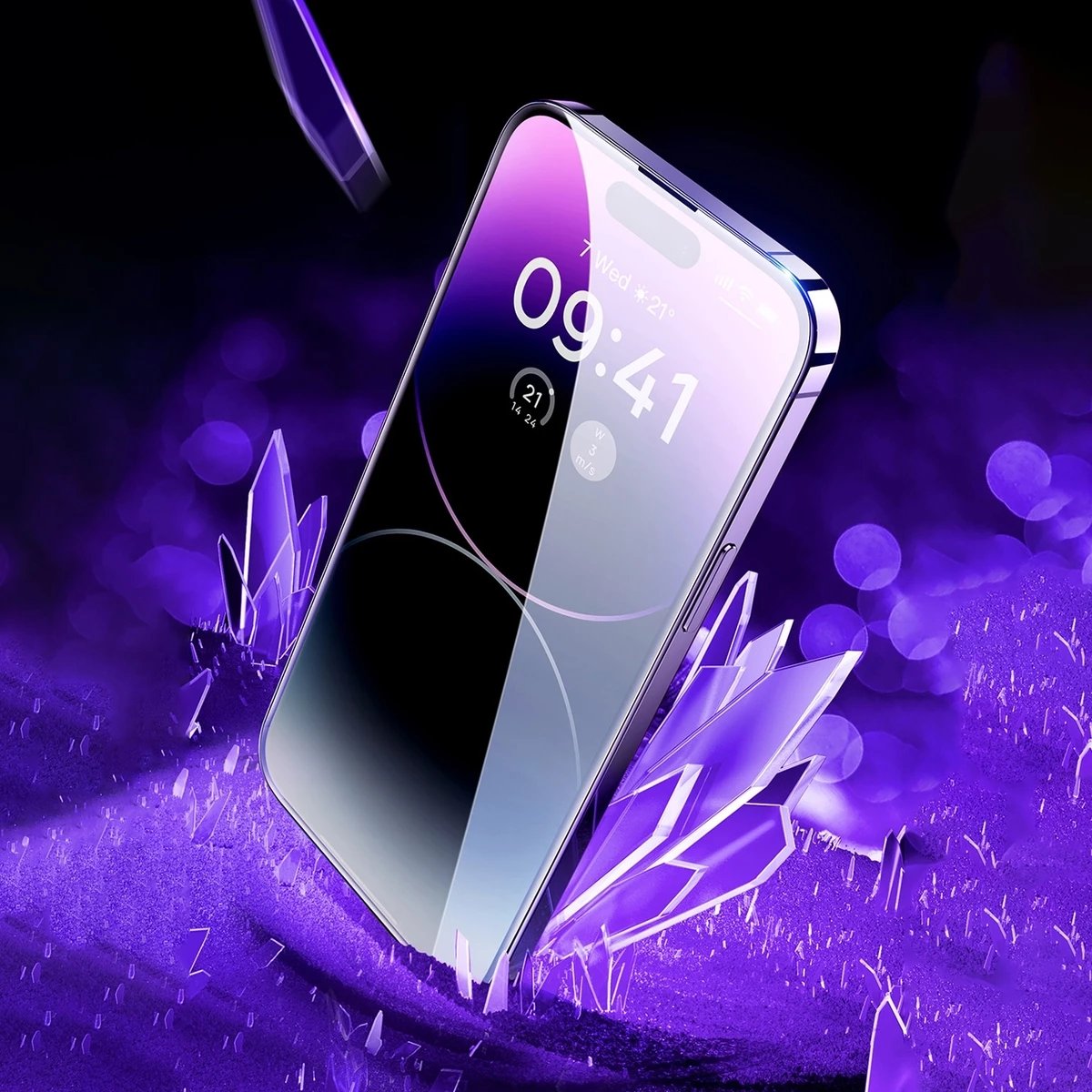 Mbrojtës ekrani tempered glass Baseus për iPhone 14 Pro Max, 0.3mm, me mbrojtje për altoparlant, Transparent Mbrojtës ekrani tempered glass Baseus për iPhone 14 Pro Max, 0.3mm, me mbrojtje për altoparlant, Transparent