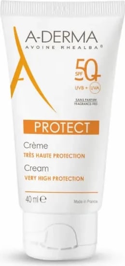 Krem për diell A-DERMA Protect SPF50+ pa aromë 40ml