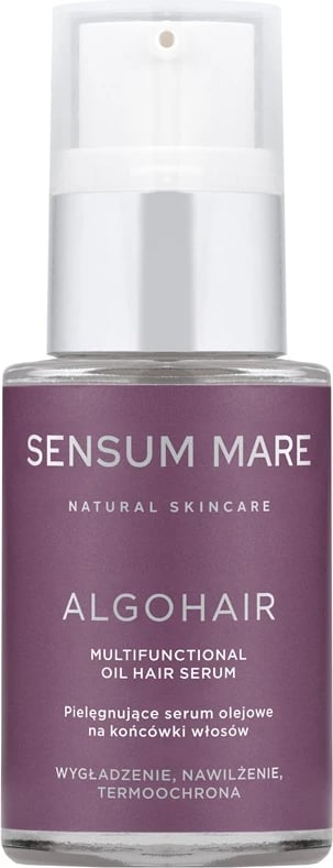 Serum për maja të flokëve Sensum Mare Algohair Nourishing Oil për femra, 15ml