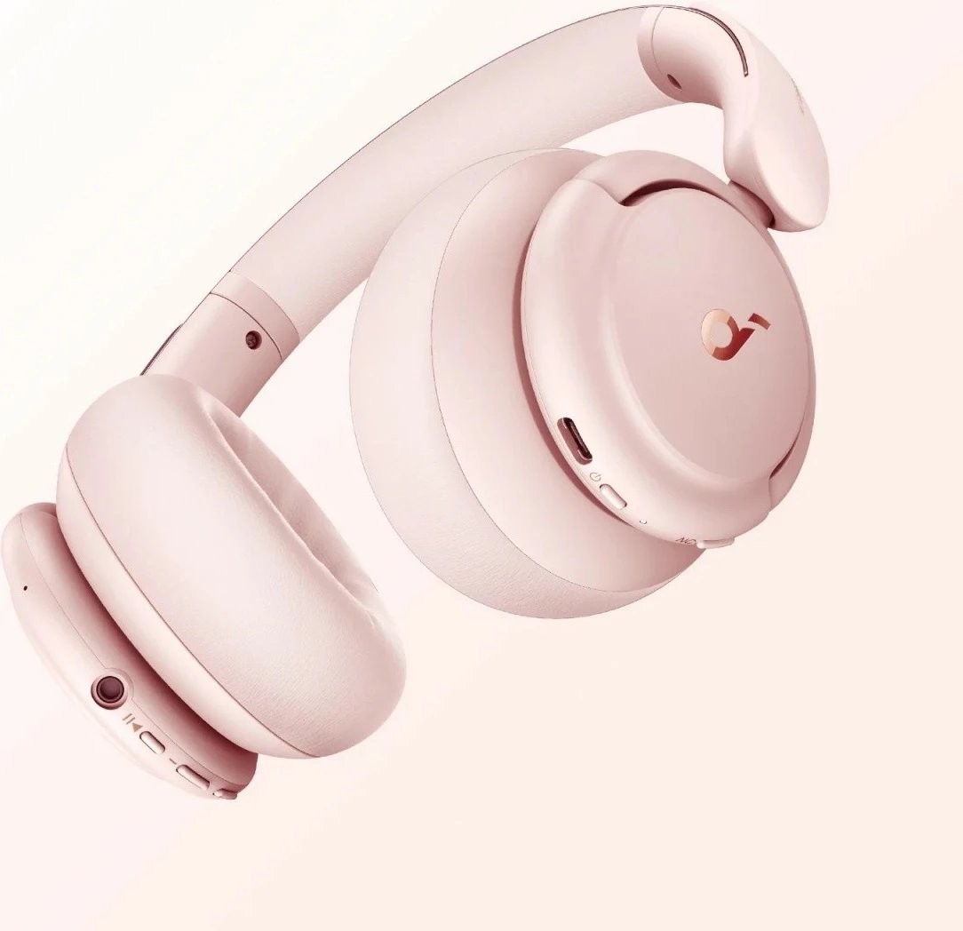 Kufje Anker SoundCore Life Q30, Bluetooth, Anulimi i zhurmës, Rozë