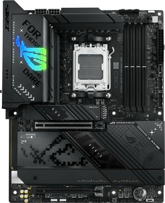 Pllakë amë ASUS ROG STRIX X870-F GAMING WIFI, AMD, Socket AM5, DDR5, 192 GB