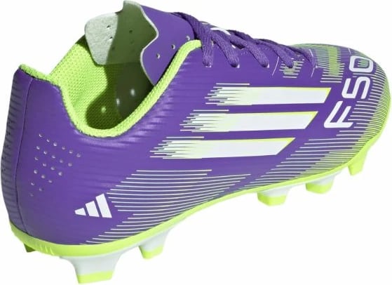 Atlete futbolli për fëmijë adidas F50, vjollcë