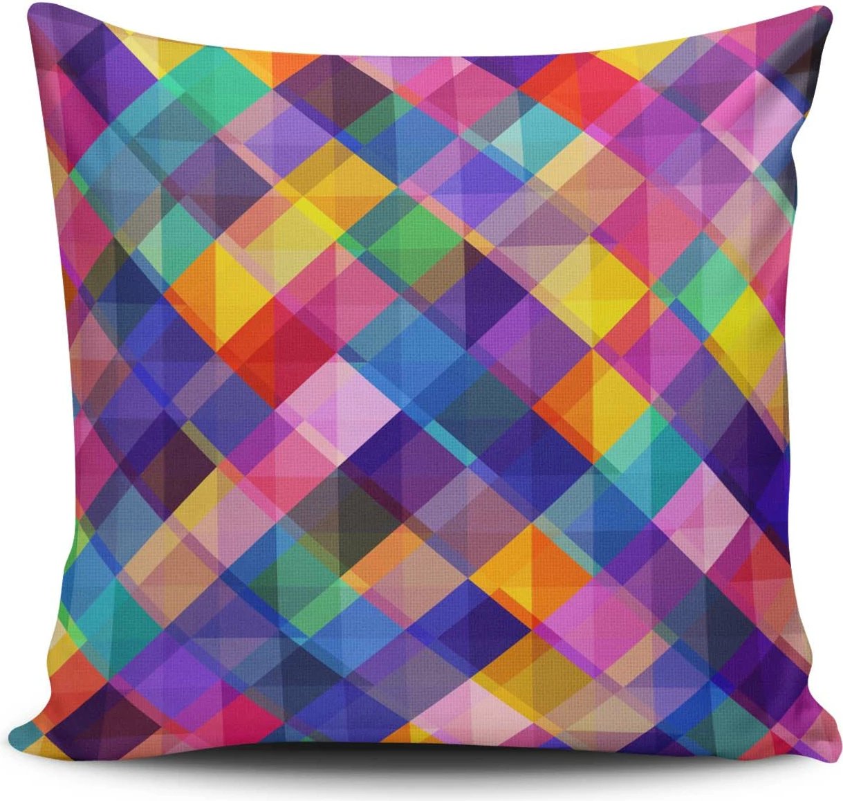 Jastëk mbulesë Aberto Design, NKLF-344, shumëngjyrëshe, 43x43cm