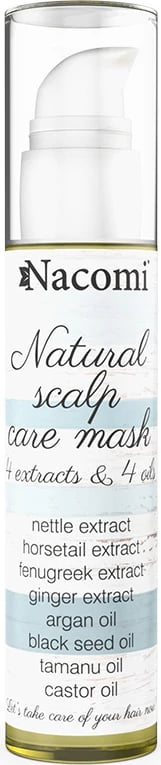 Maskë për skalp Nacomi Natural Scalp Care Mask për femra, 50ml