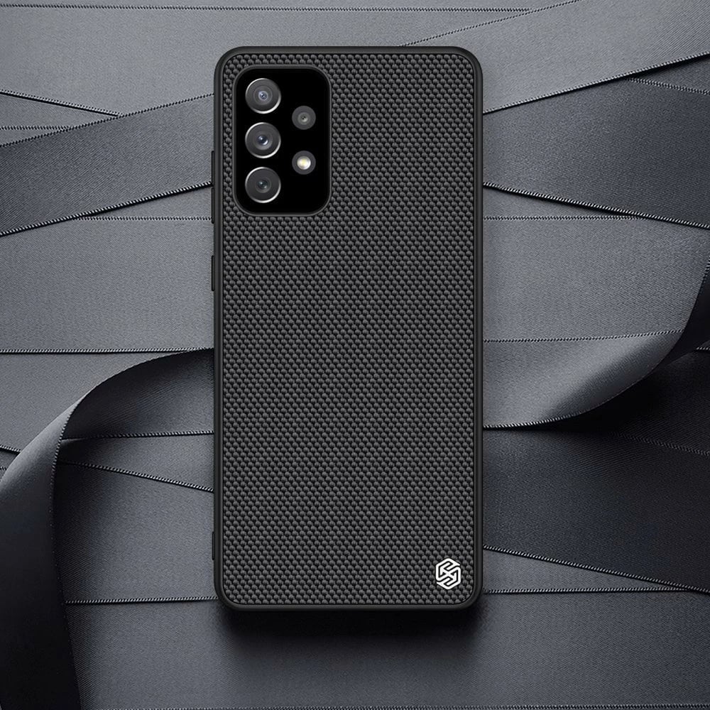 Mbështjellës Nillkin Textured Case për Samsung Galaxy A72 4G, i zi
