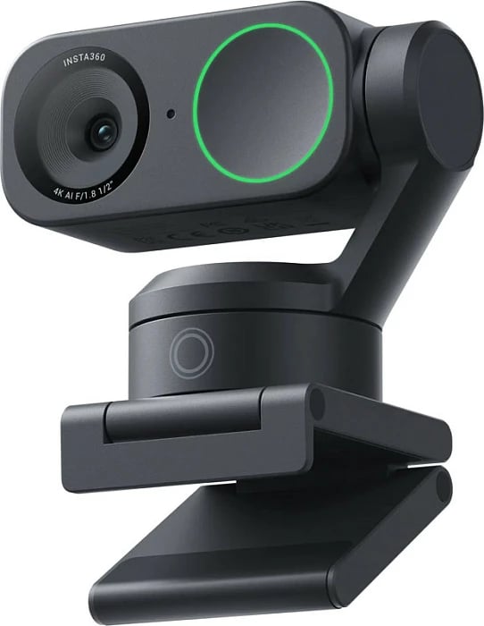 Kamerë web Insta360 Link 2 Standard, 4K Ultra HD, USB Type-C, e zezë