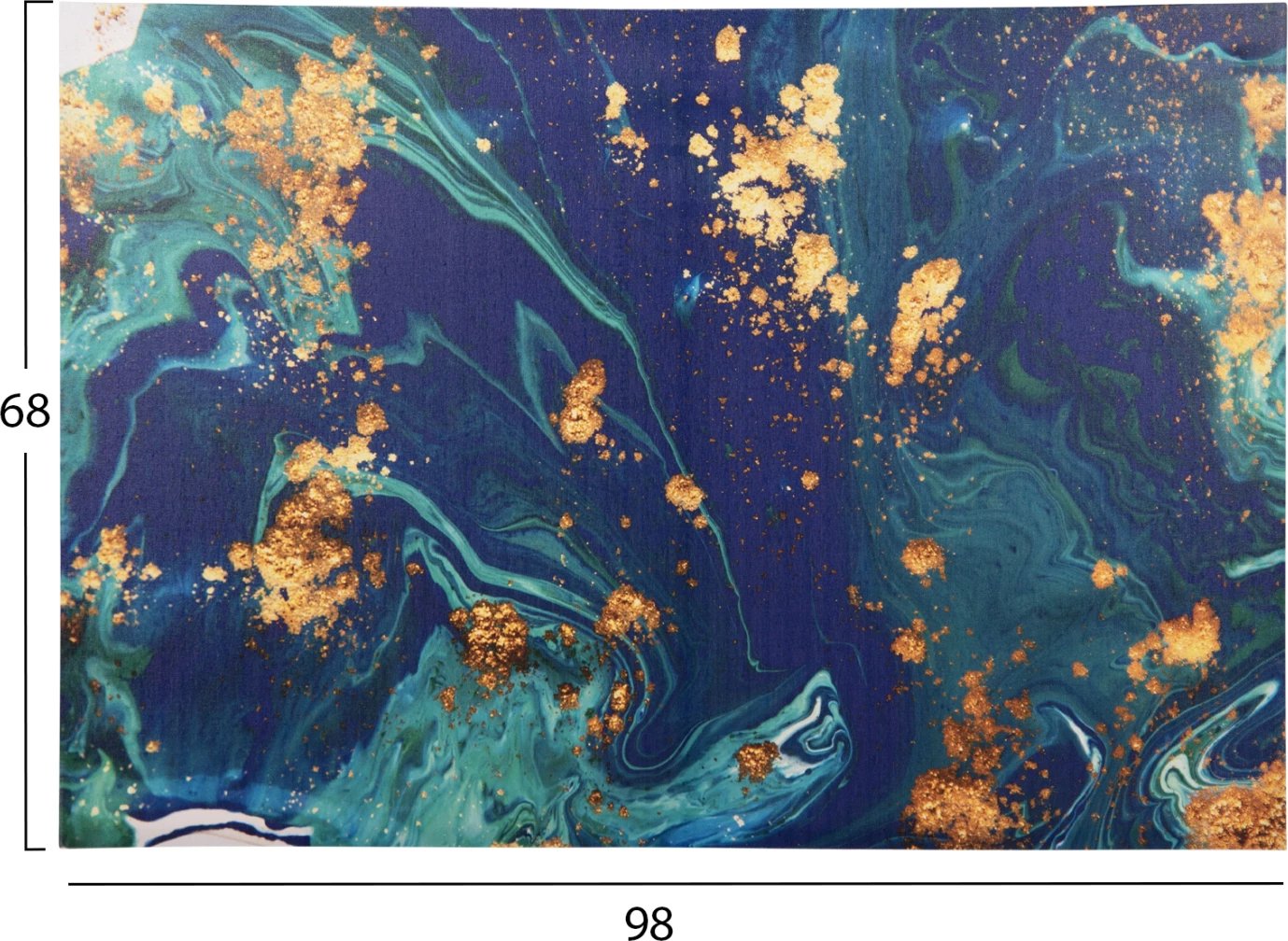 Pikturë muri GOBI FH4777, kanavacë e printuar, 98x2.5x68cm