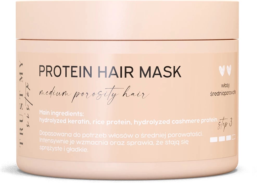 Maskë për flokë Trust My Sister proteinowa për femra 150g