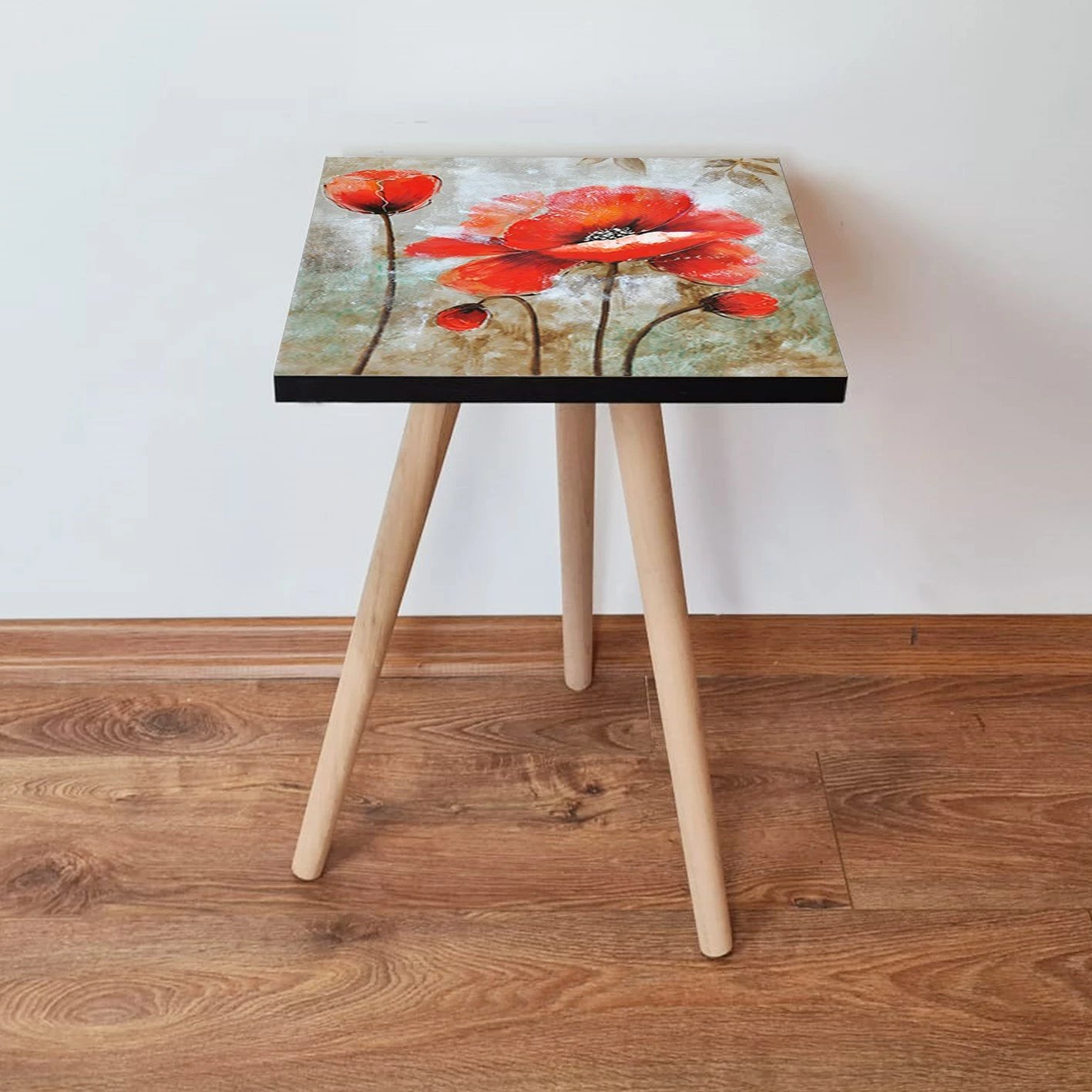 Tavolinë anësore Skye Decor, SHP301, e kuqe