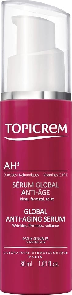 Serum për fytyrë për femra Topicrem AH3 Global Anti-Aging, 30ml