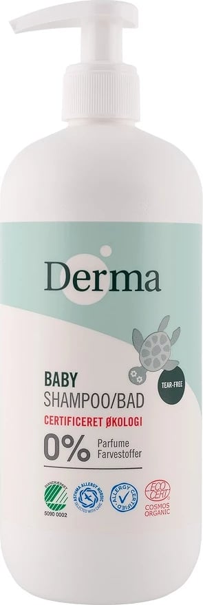 Shampon dhe sapun për trup për fëmijë Derma Eco Baby 500ml