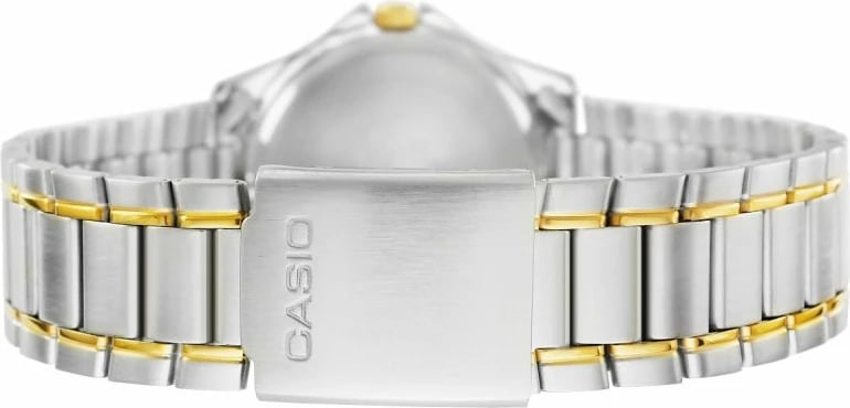 Orë dore për meshkuj Casio, argjend e ar