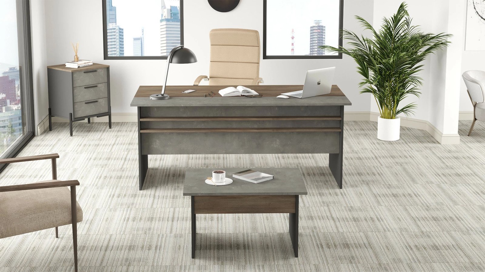 Set mobiljesh për zyre Hanah Home, Vs7-Cga