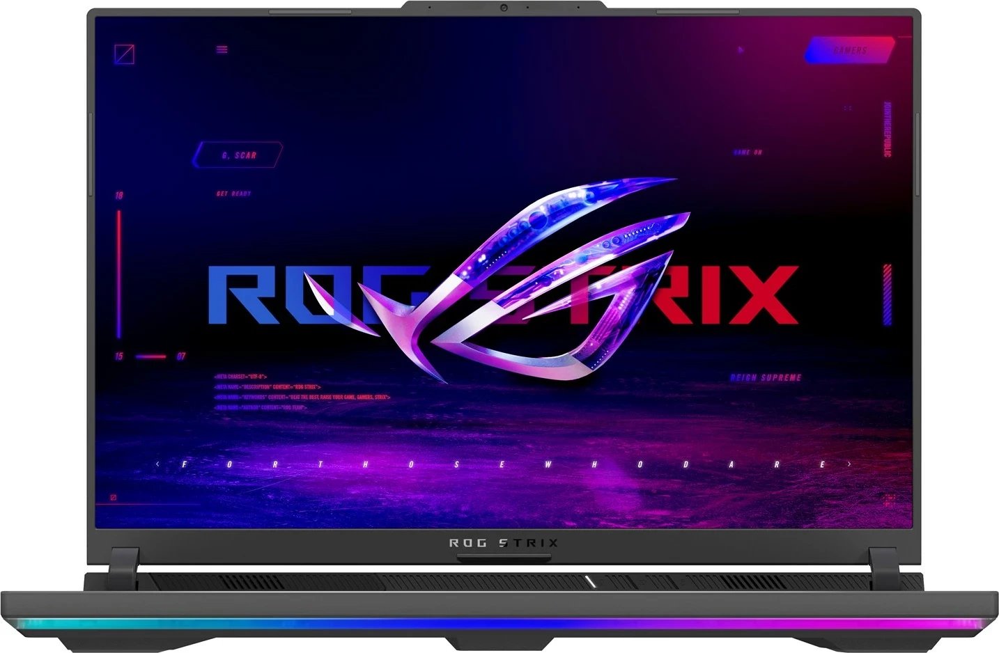 Laptop ASUS ROG Strix G16, 16", Intel Core i7, 16GB RAM, 512GB SSD, Nvidia GeForce RTX 4080, hiri