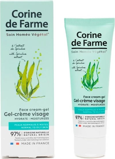 Krem-gel fytyre Corine De Farme, unisex, 50ml