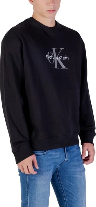 Duks Calvin Klein Jeans për meshkuj, i zi