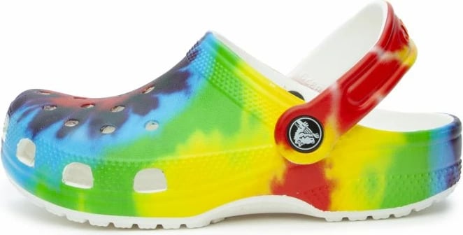 CROCS CLASIC TIE DYE GRAPHIC KIDS CLOG 