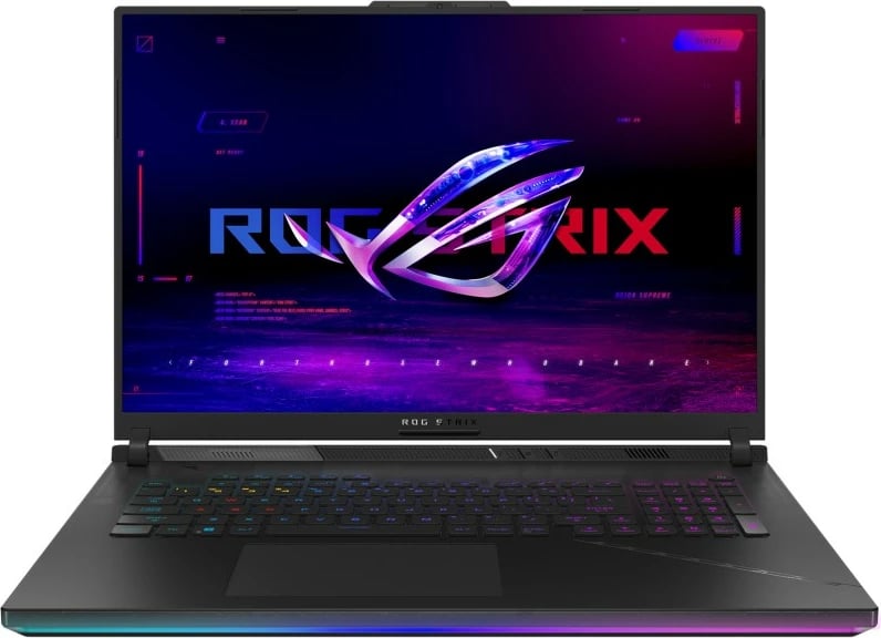 Kompjuter gaming ASUS ROG Strix SCAR 18 G834JZR-N6036W, Intel Core i9, 32GB RAM, 1TB SSD, RTX 4080, Off Black