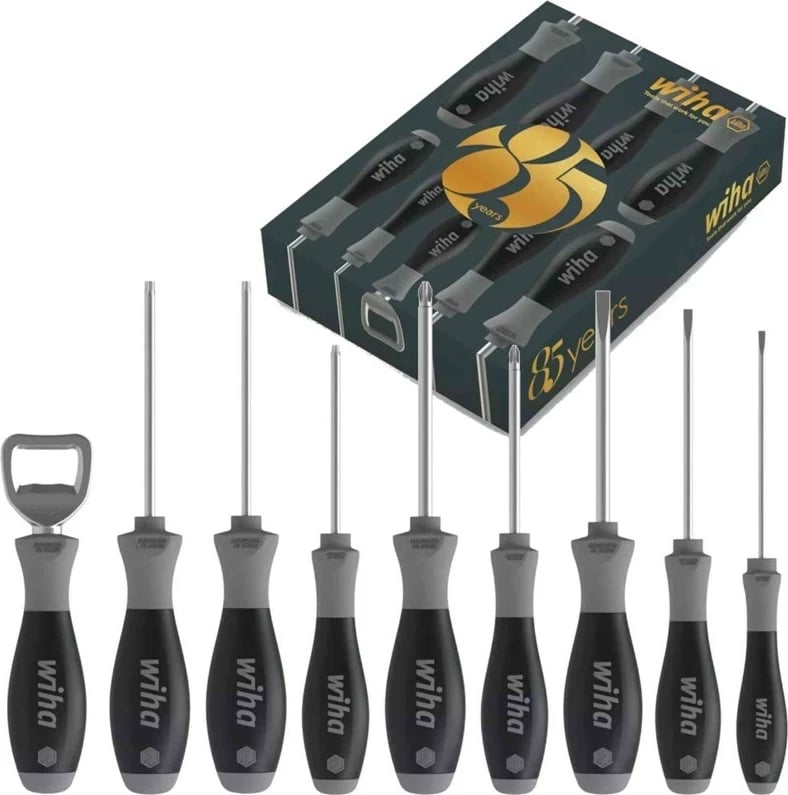Set kaçavidash Wiha SoftFinish, 9 copë, Edicion i Kufizuar