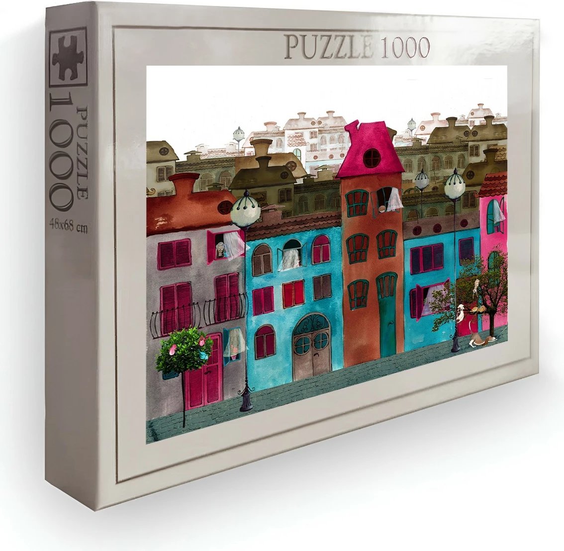 Puzzle 1000 copë, Evila Originals, PZL_0177_1000, shumëngjyrësh