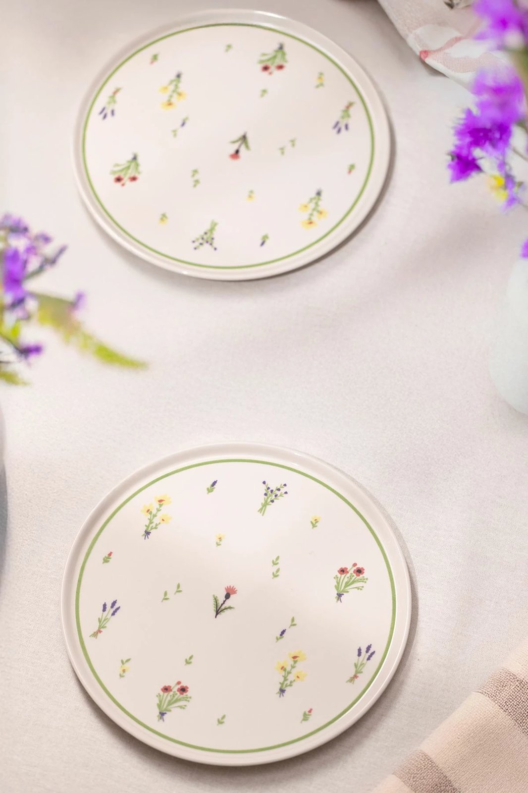 Set pjatash shërbimi (4 copë), Hermia Concept, Botanical