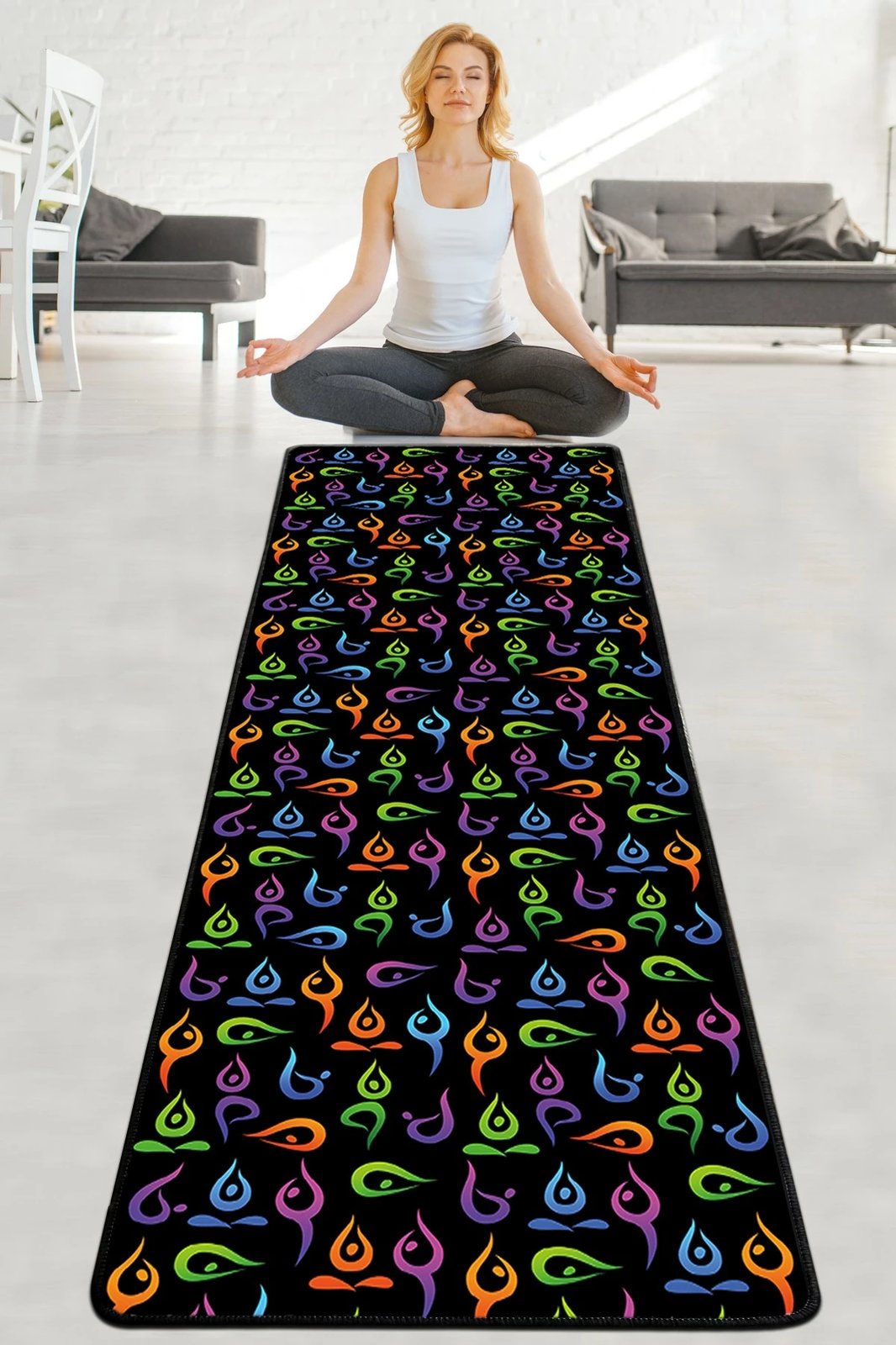 Qilim për yoga, Vital And Vivid, shumëngjyrësh, Marika