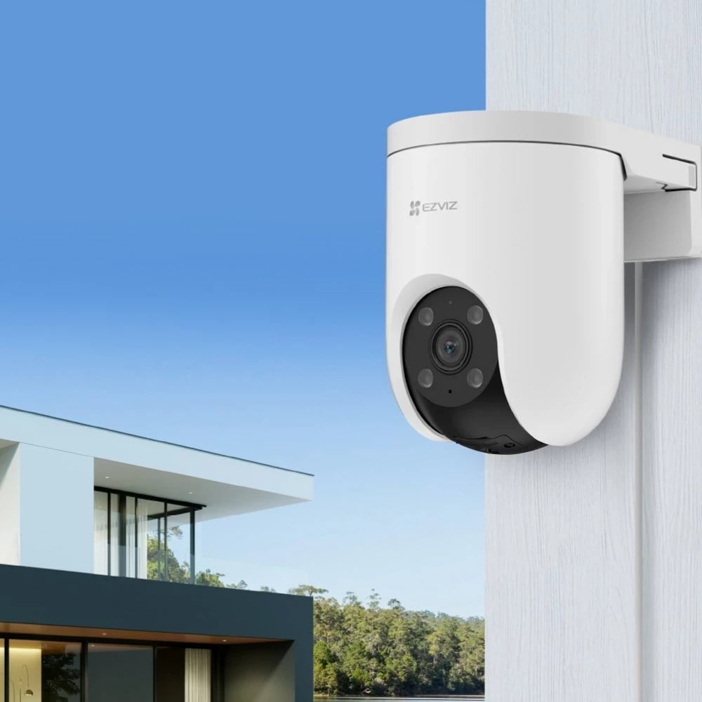 Kamerë sigurie IP Dome EZVIZ H8c PoE 2K, për jashtë, 2304 x 1296 piksel