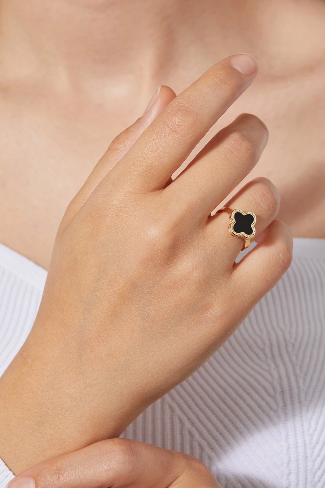 Unazë metalike, ngjyrë ari, Elika, CY9849