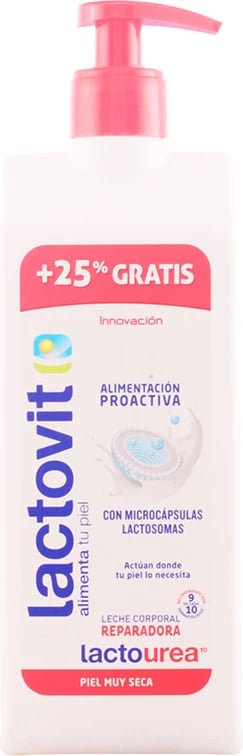 Qumësht trupi unisex LACTOVIT Lactourea 400ml