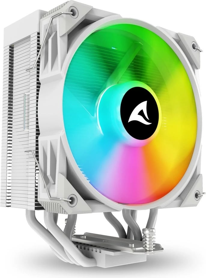 Ftohës ajri Sharkoon A40 RGB, 120mm, i bardhë