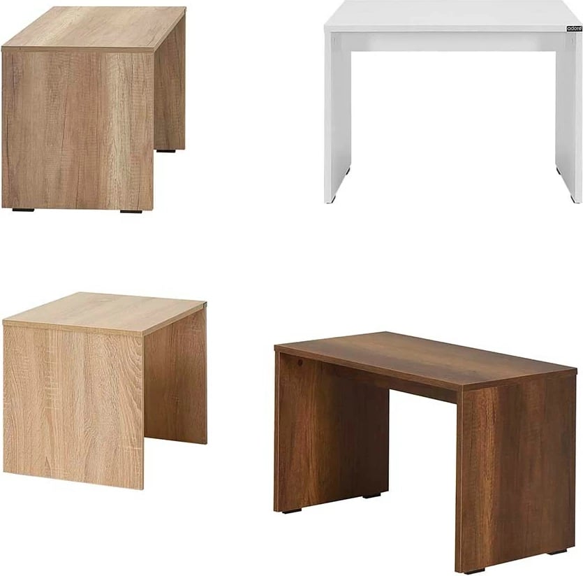 Tavolinë kafeje Hanah Home, Rsh-300-Oo-1, ngjyrë Oslo Walnut